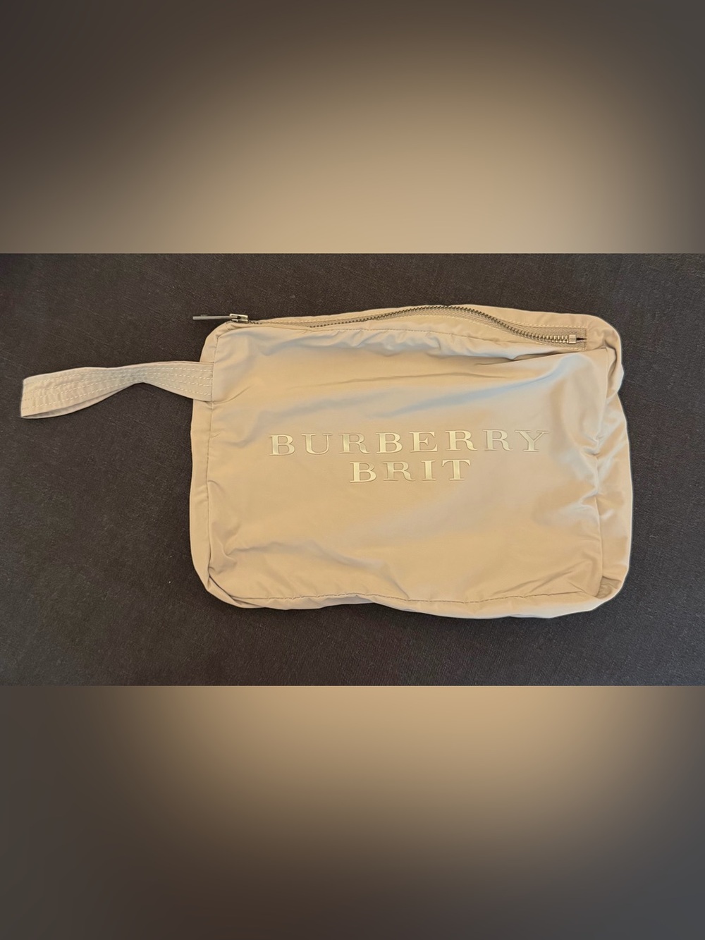 Burberry Brit Beige Toiletry Pouch